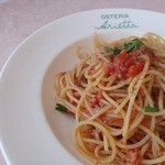 オステリア　アリエッタ - 蛸のミンチ、トマトソース