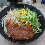 熊公 - 2012/05/12熊公のジャージャーメン中盛（６５０＋１００円）をいただきました。