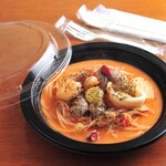 かしの木 - 料理写真:テイクアウトパスタ、シーフードトマトクリーム