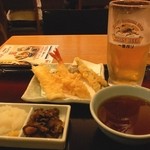 天丼てんや - ちょっとてんぷらとビール