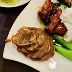 錦福 香港美食 - 味付け牛スネ肉の冷やし「鹵水牛肉」