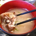 Daisuke Kaisendon'Ya - 「ランチ海鮮丼」のあら汁