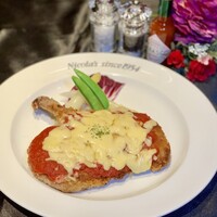 仔牛のカツレツチーズ焼き