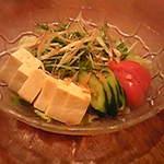 旬の隠れ家 あかり - 豆腐サラダ