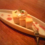 旬の隠れ家 あかり - 苺のババロア