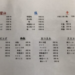 麺処 ほん田 - メニュー