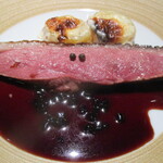 蒼 - ロワール　ヴェルゴー家のシャラン鴨を炭火焼きでUP