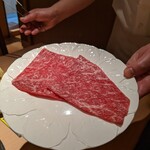 日本焼肉はせ川 - 霜降り和牛モモ肉