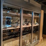 日本焼肉はせ川 - ワインセラー