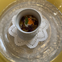 ラ・グランターブル ドゥ キタムラ - 蟹身を忍ばせたコンソメのジュレ