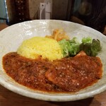 SPICY CURRY 魯珈 - 竹の子と竹輪の薬膳カレー