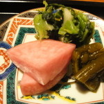 徳うち山 - お新香