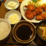 やよい軒 - とりカツ定食