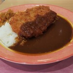 カレーハウス BINGO - カツカレー※拡大<角度を変えて>　(2020.4月)