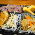 おそう菜 PINY - 黒米お豆腐ハンバーグ弁当