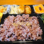 おそう菜 PINY - 黒米お豆腐ハンバーグ弁当