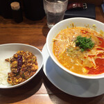 成都正宗担々麺 つじ田 - 汁あり正宗式Lv2