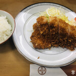 幸楽 - とんかつ定食「ロースかつ 松」