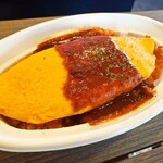 つきのうさぎカフェ 満月のオムライス&パフェ - 