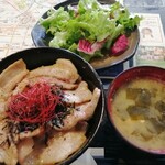 美味団欒 はらにわ小町 - 豚丼　1000円