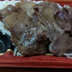 陣中 - 満腹弁当の塩味。1000円