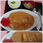 味の福龍 - カツカレー　900円　2020/02