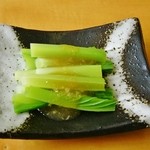 そば処 平石亭 - 「ウルイ」です（5/12UP）