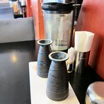 酔牛亭 - コップもおしゃれ