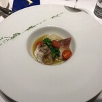 ラ・ファソン 古賀 - 桜鯛 北寄貝 帆立の炙り蒸し