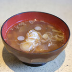 Merushi - 肉ランチ 780円 の豚汁
