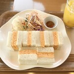 Nakajou Tamago Chokubaiten - イートイン限定たまごサンドイッチ