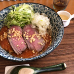 ラーメン イッケン - 4月の限定麺「トマトと花椒のまぜそば」