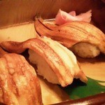 さいとう - 120512東京　さいとう　穴子にぎり