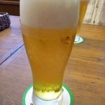 ツチヤマ - 先ずはビールを（550円） 