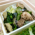 酒井商会 - 季節の土鍋ご飯+ハムカツ弁当