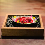 ラ カンロ - ③ Cousuous：赤貝 山葵菜