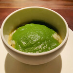 ラ カンロ - ⑥ Curry Vert：鮑 水雲（モズク）