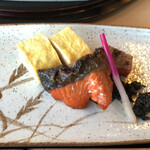 Kincharyou - 焼き塩鮭と出汁巻き玉子