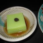 和食もみじ - グリーンピース豆腐