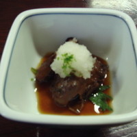 いかだ荘 山上 - おろし牡蠣