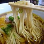 中細ストレート麺