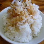 飯田商店 - 比内地鶏のバター醤油ごはん　200円