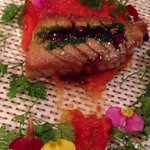 ビストロ ダイア - 鮪～w(￣o￣)w ｵｵｰ!　主人のﾊﾞｰｽﾃﾞｰ♪