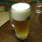 ホルモン道場 - 生ビール