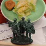 大洗シーサイドホテル - ♪見よ　この　新香の　気概〜