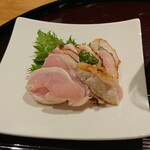 菜鶏 - オリーブ地鶏の炙り