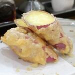 桶家乃隠居 - さつまいも一本あげ