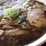 ラーメン中村家 - 焦がしねぎワンタン麺