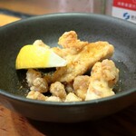 やきとり 正や - かっぱとひざ軟骨のから揚げ