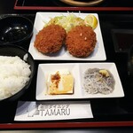 湘南ダイニング TAMARU - 「湘南みやじ豚メンチカツ」